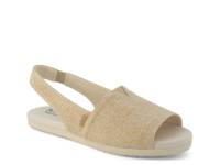 Alpargata Sandal Gold Metallic view