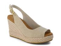 Camilla Espadrille Wedge Sandal - Women's Beige/Gold view