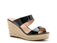 Jae Espadrille Wedge Sandal Black view