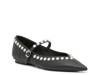 Milan Mary Jane Flat Black/Silver view