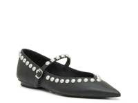 Milan Mary Jane Flat Black/Silver view