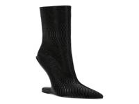 Glacielle Bootie Black Croc Print view