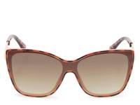 Cat Eye Sunglasses Brown Tortoiseshell view