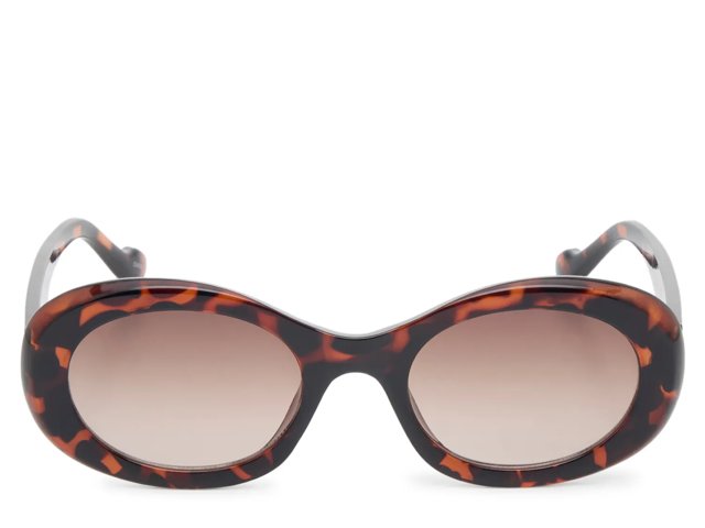 Slim Oval Sunglasses