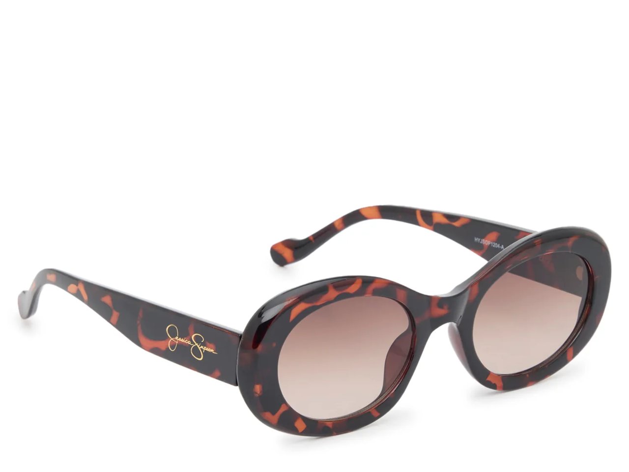 Slim Oval Sunglasses