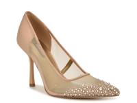 Jamiey Pump Ivory Mesh view