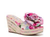 Crash Espadrille Wedge Sandal Pink/Multicolor Floral Print view