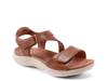 Fiah Wedge Sandal Dark Brown view