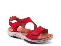 Fiah Wedge Sandal Red view