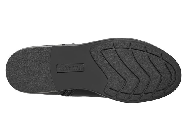 SCARPA Sandali donna Cobb Hill Zion 2 pezzi in pelle nera CJ0730