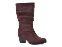 Angelie Boot Burgundy view