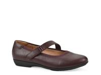 Carwen Mary Jane Flat Burgundy view