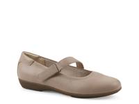 Carwen Mary Jane Flat Natural Beige Synthetic view