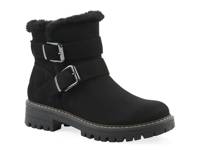 Marvin Bootie - Women's Black Fabric view