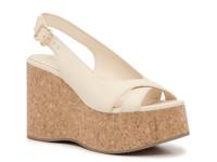 Mellow Wedge Sandal Oat view