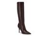 Gressa Wide Calf Boot Wine Croc Print view