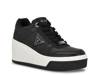 Rozinn Wedge Sneaker Black Synthetic view