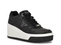 Rozinn Wedge Sneaker Black Synthetic view