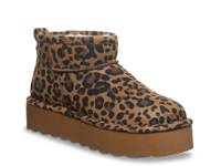 Retro Shorty Exotic Bootie Light Brown Leopard Print view
