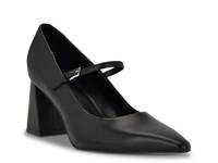 Naprina Mary Jane Pump Black Leather view