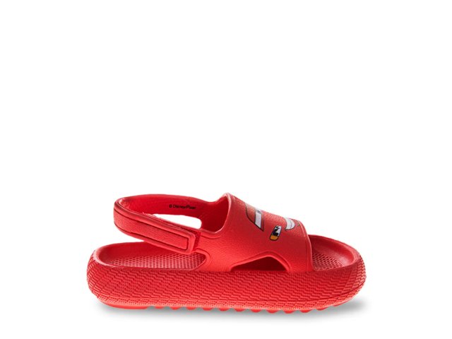 Disney Cars Lightning McQueen Slide Sandal - Kids'