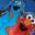 Elmo and Cookie Monster Light-Up Sneaker - Kids' Navy view