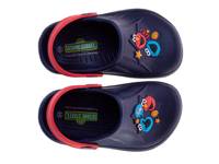 Elmo and Cookie Monster Clog - Kids' Navy view
