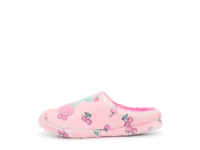 OMG Accessories Cherry Plush Slipper - Kids' - Free Shipping | DSW
