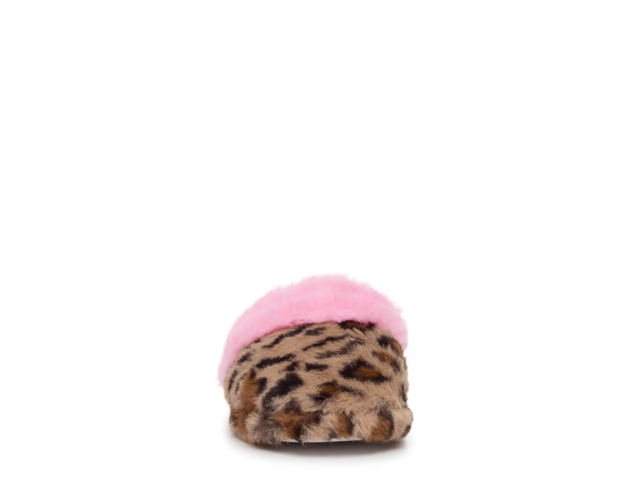 Leopard Gem Plush Slipper - Kids'
