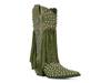 Greyson Cowboy Boot Dark Green view