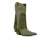 Greyson Cowboy Boot Dark Green view