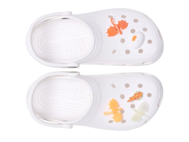 Glow In The Dark Dragon Jibbitz - 5 Pack