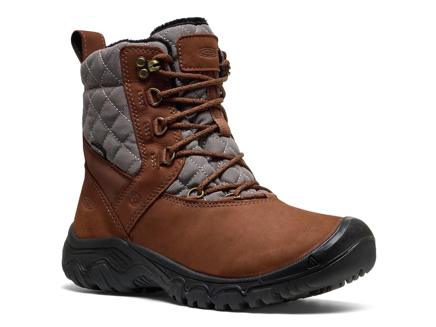 Keen Greta Ii Waterproof Snow Boot In Dark Brown