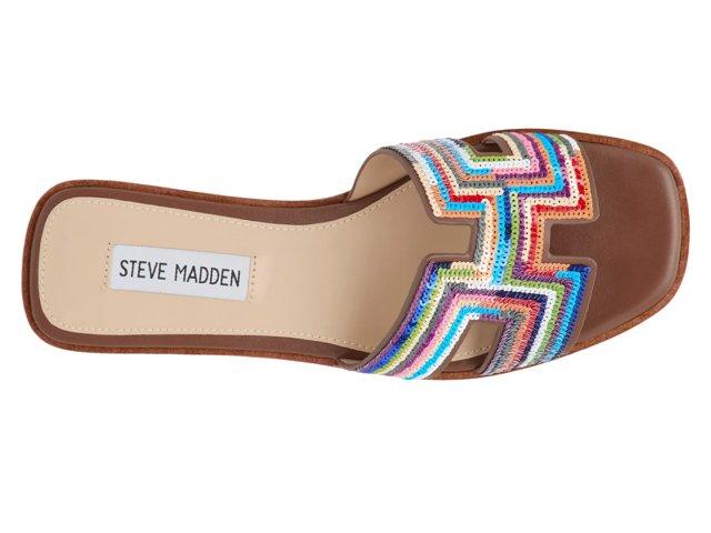 Steve Madden Hadyn Sandals, Leather in Pink | Lyst