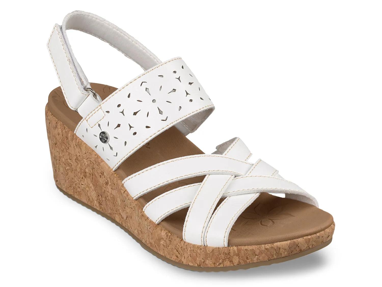 Skechers Arch Fit Beverlee 2.0 Natural Era Wedge Sandal - Free