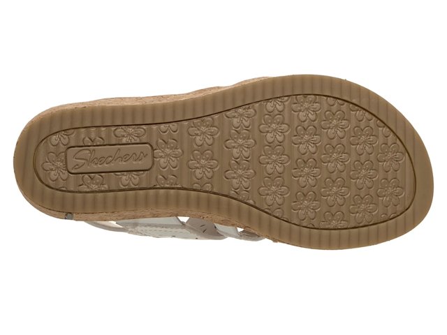 Skechers Arch Fit Beverlee 2.0 Natural Era Wedge Sandal - Free
