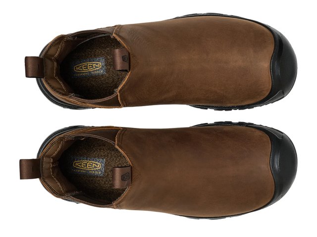 NWOB Mens Keen Anchorage IV‎ Brown Leather Waterproof Hiking Ankle Boots Size 11 NWOB Mens Keen Anchorage IV Brown Leather Waterproof Hiking  main image 4