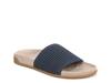 Evie Sandal Dark Denim Blue view