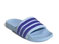 Adilette Shower Terry Slide Sandal - Women's Blue view