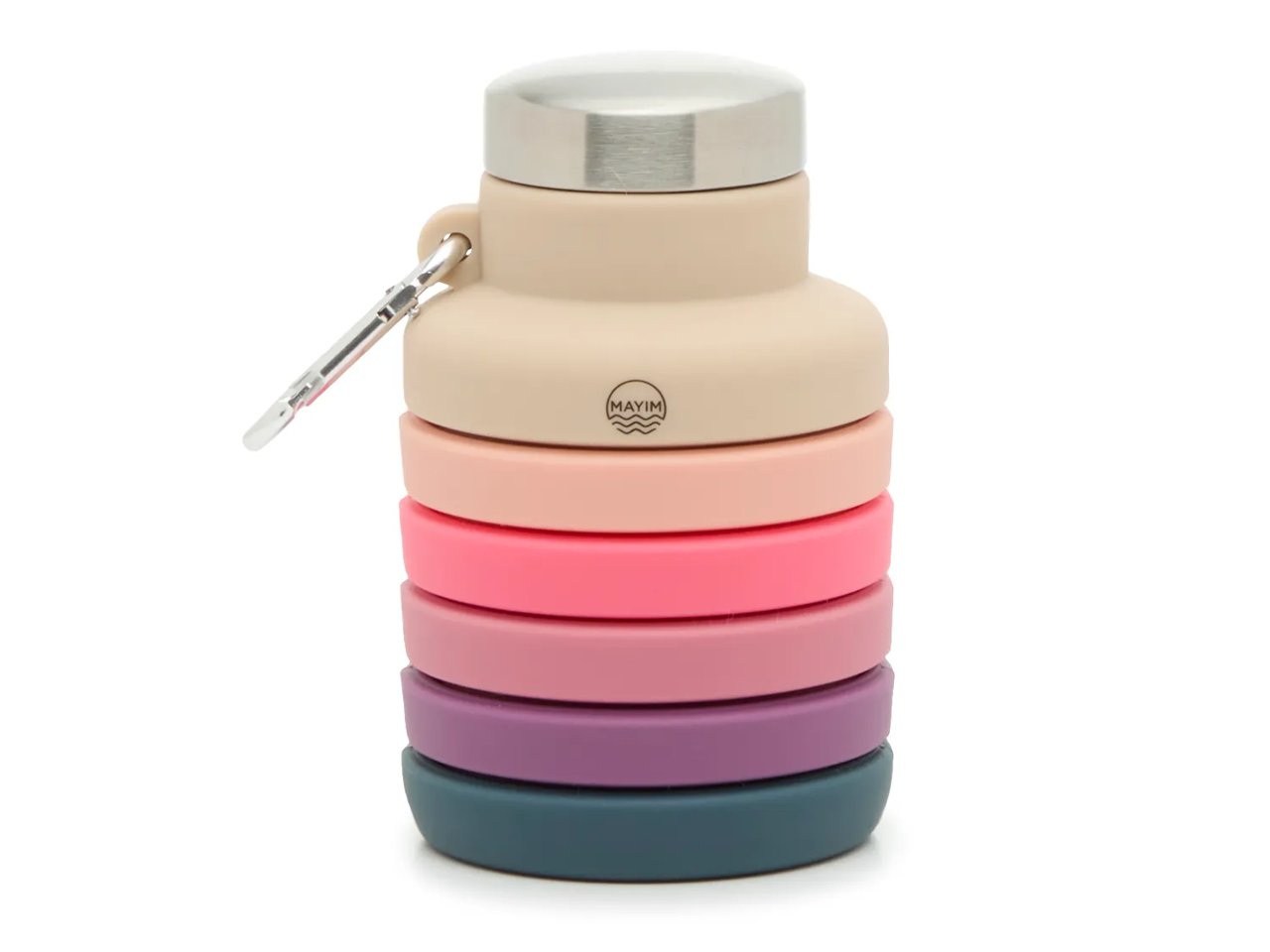 Pink/Blue Tonal Collapsible 17-Oz. Water Bottle