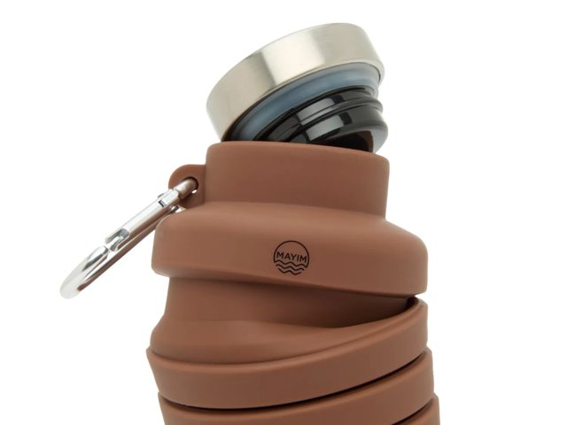 Taupe Collapsible 17-Oz. Water Bottle