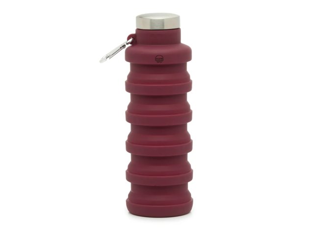 Burgundy Collapsible 17-Oz. Water Bottle
