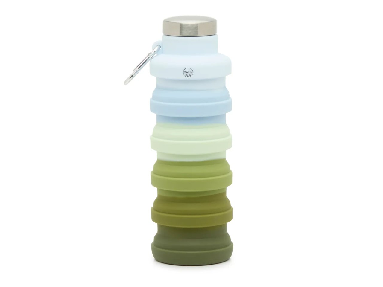 Blue/Green Tonal Collapsible 17-Oz. Water Bottle