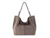 Los Feliz Tote Mushroom Suede view