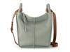 Los Feliz Crossbody Bag Light Green Leather view