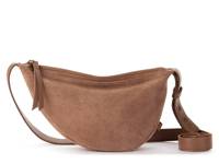 Tess Sling Crossbody Bag Tobacco Suede view