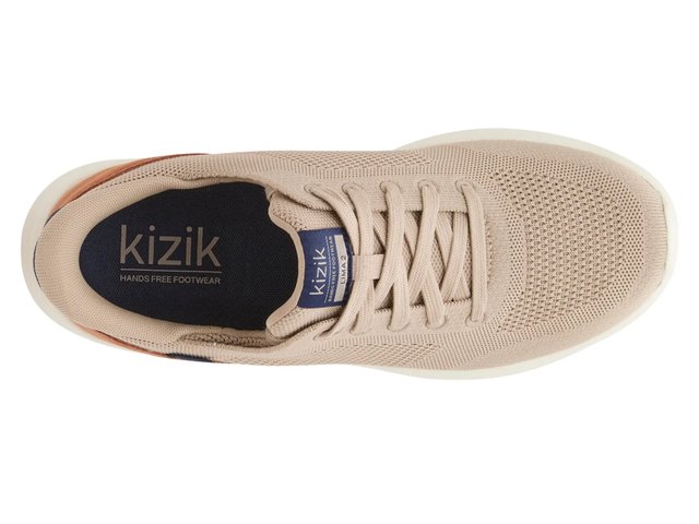 Kizik Shoes Mens Size 10 Beige Handsfree Walking Sneakers E3JB 0WASSD06-2E Men main image 3