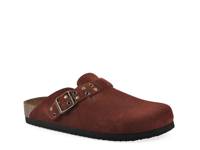 Benben Clog Rust Red view