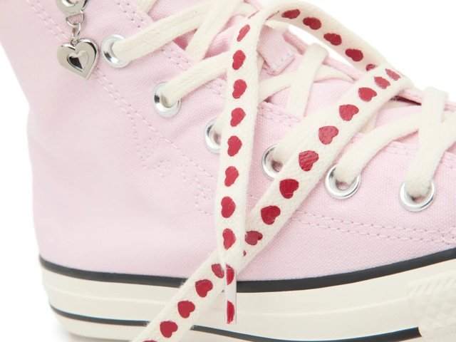 NY♡ Converse Chuck Taylor All Star Pink Heart High-Top Sneaker