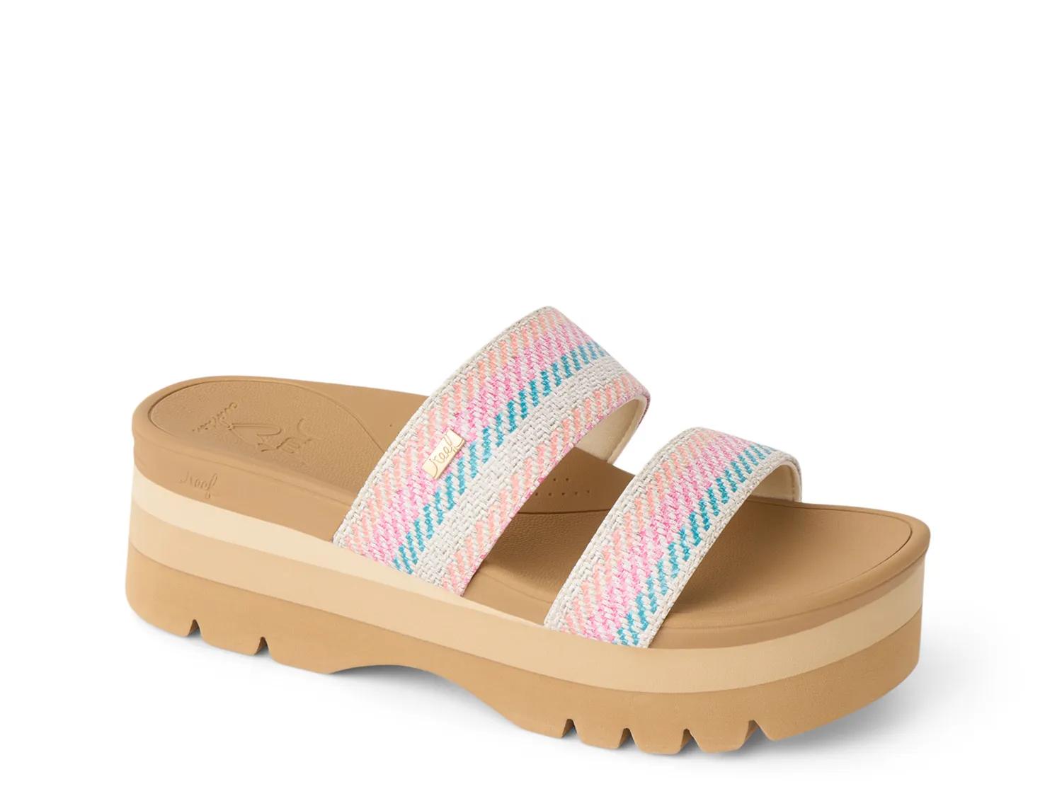 Banded Horizon Platform Sandal - image 4